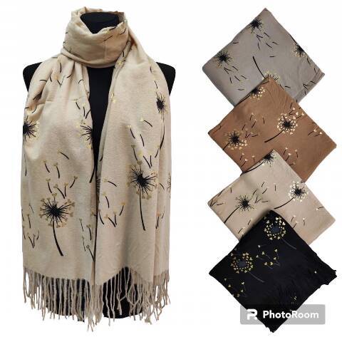 Szaliki damskie 0504 Mix kolor Standard