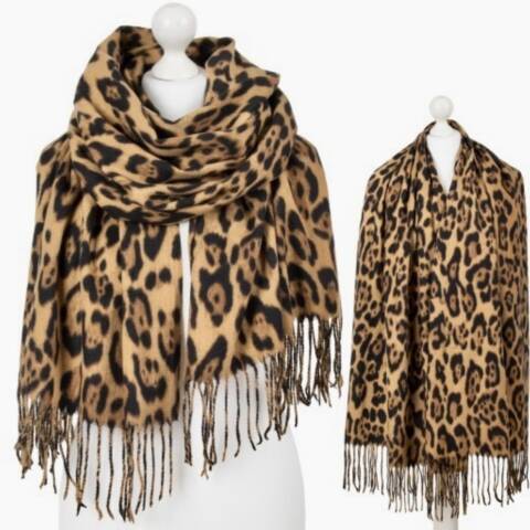 Szaliki damskie 0510 Mix kolor Standard