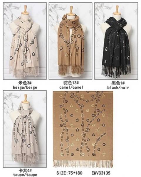 Szaliki damskie 0511 Mix kolor Standard 1