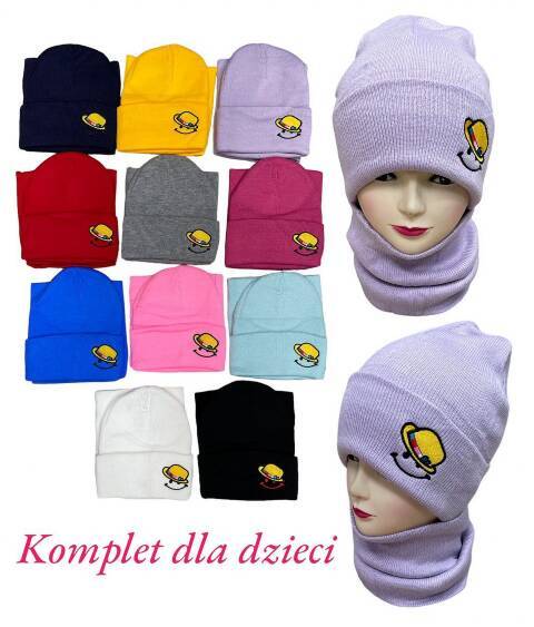 Komplet dziewczęcy 0524 Mix kolor Standard