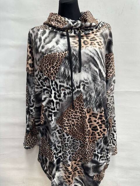 Tunika damskie 0812 1 kolor 50-54 (Towar Ploskie) 1