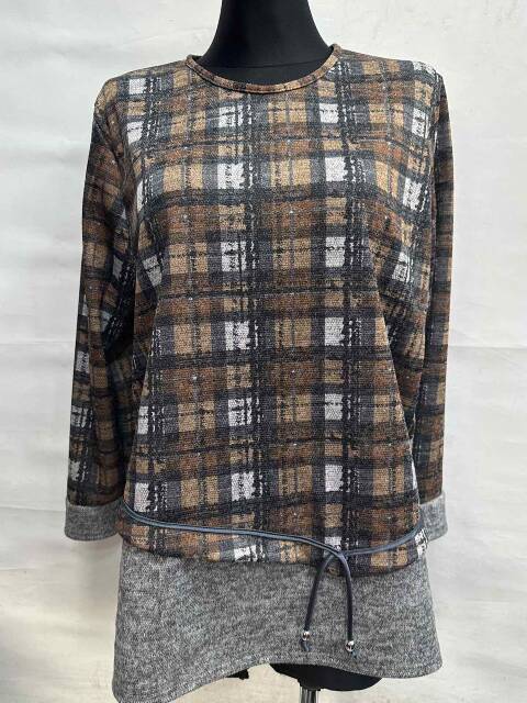 Tunika damskie 0817 1 kolor 50-56 (Towar Ploskie) 1