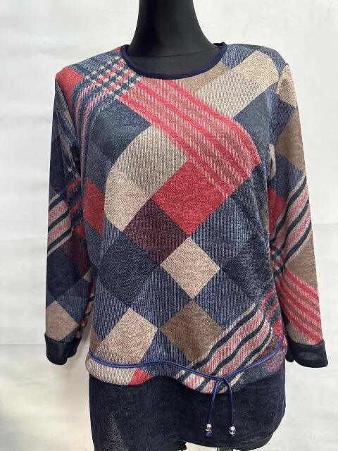 Tunika damskie 0820 1 kolor 50-56 (Towar Ploskie) 1