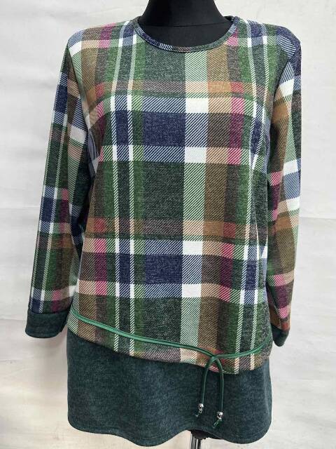 Tunika damskie 0821 1 kolor 50-56 (Towar Ploskie) 1