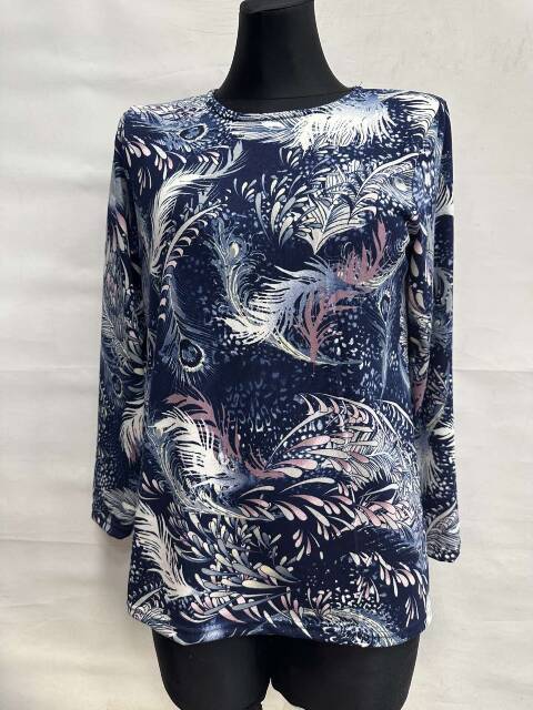 Bluzka damskie 0825 1 kolor L-4XL (Towar Ploskie) 1