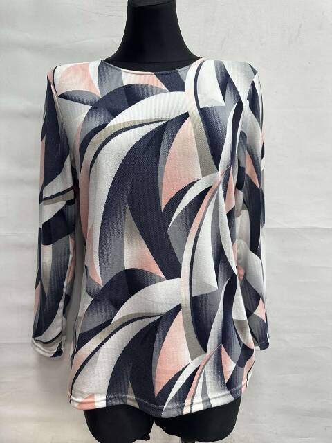 Bluzka damskie 0827 1 kolor L-4XL (Towar Ploskie)