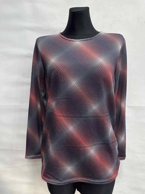 Bluzka damskie 0828 1 kolor L-4XL (Towar Ploskie) 1