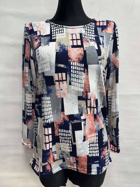 Bluzka damskie 0829 1 kolor L-4XL (Towar Ploskie)