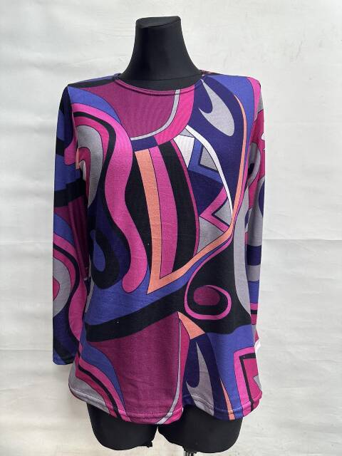 Bluzka damskie 0832 1 kolor L-4XL (Towar Ploskie) 1