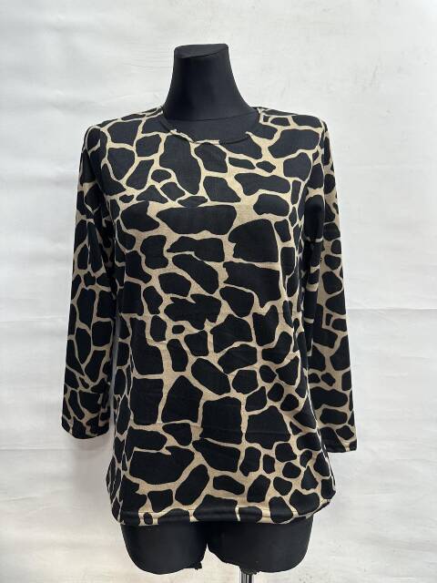 Bluzka damskie 0833 1 kolor L-4XL (Towar Ploskie)