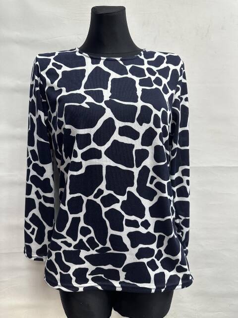 Bluzka damskie 0834 1 kolor L-4XL (Towar Ploskie)