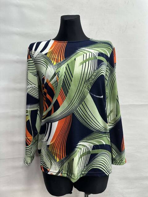 Bluzka damskie 0837 1 kolor L-4XL (Towar Ploskie)