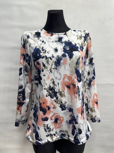 Bluzka damskie 0838 1 kolor L-4XL (Towar Ploskie)