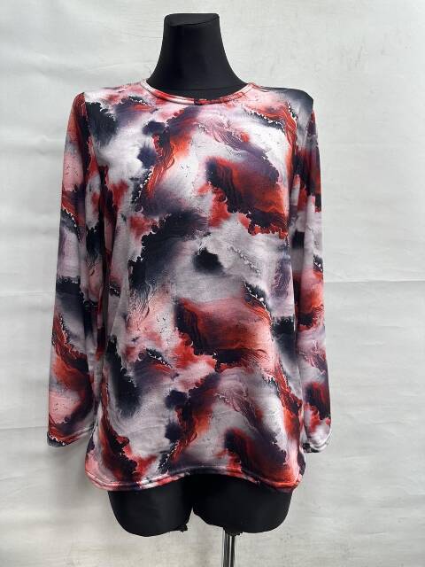 Bluzka damskie 0840 1 kolor L-4XL (Towar Ploskie) 1