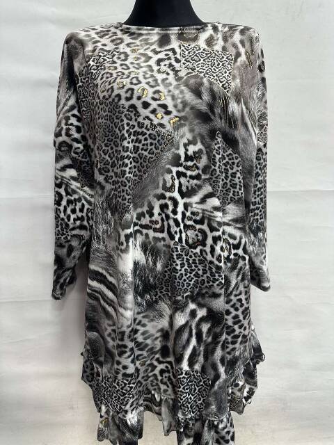 Tunika damskie 0841 Mix kolor Standard (Towar Ploskie)