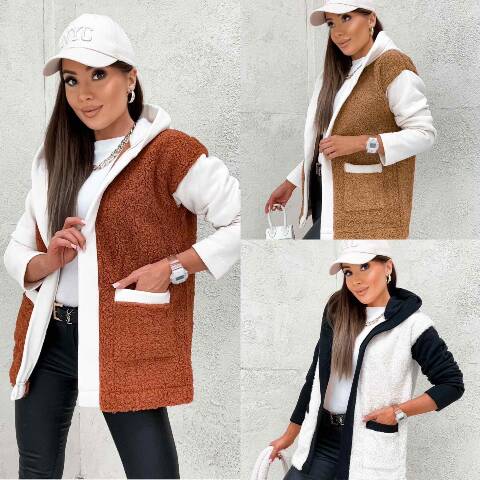 Kardigan damskie 1136 1 kolor Standard (Towar Tureckie)