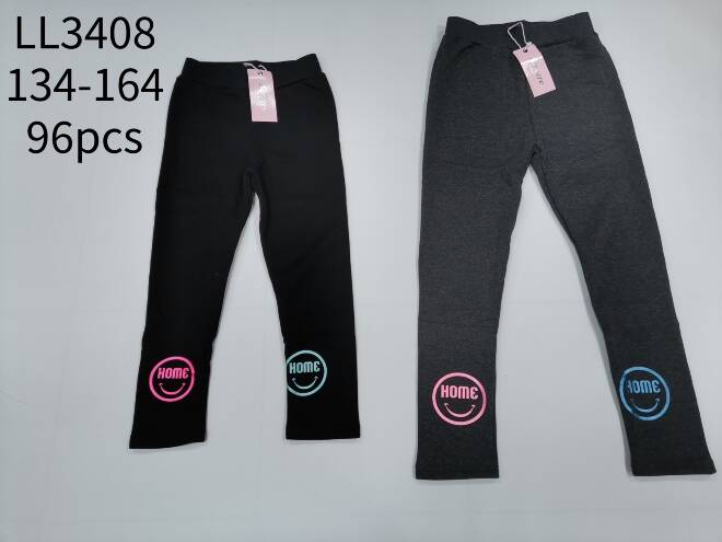Leginsy dziewczęce LL3408 Mix KOLOR  134-164 1