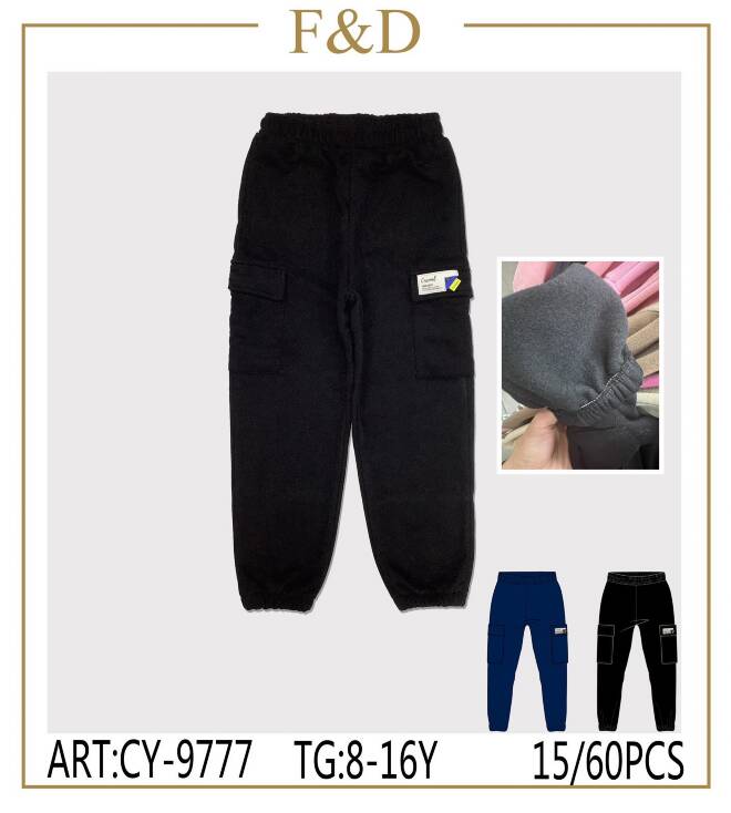 Spodenki dresowe chłopięce CY-9777 Mix KOLOR  8-16 1