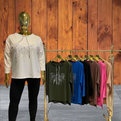 Bluzka damskie 3281 1 kolor Standard  1