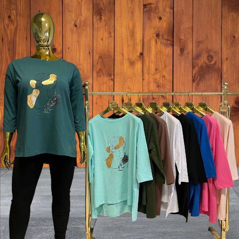 Bluzka damskie 3283 1 kolor Standard  1