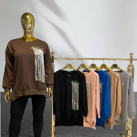 Bluzka damskie 3284 1 kolor Standard 