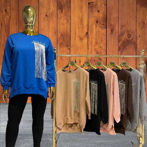 Bluzka damskie 3285 1 kolor Standard 