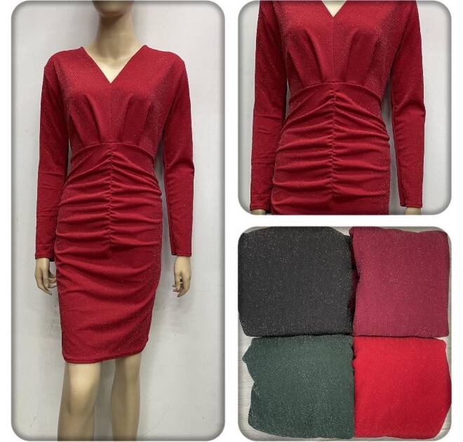 Sukienka damskie 3379 1 kolor  S-2XL (Towar Polskie) 1