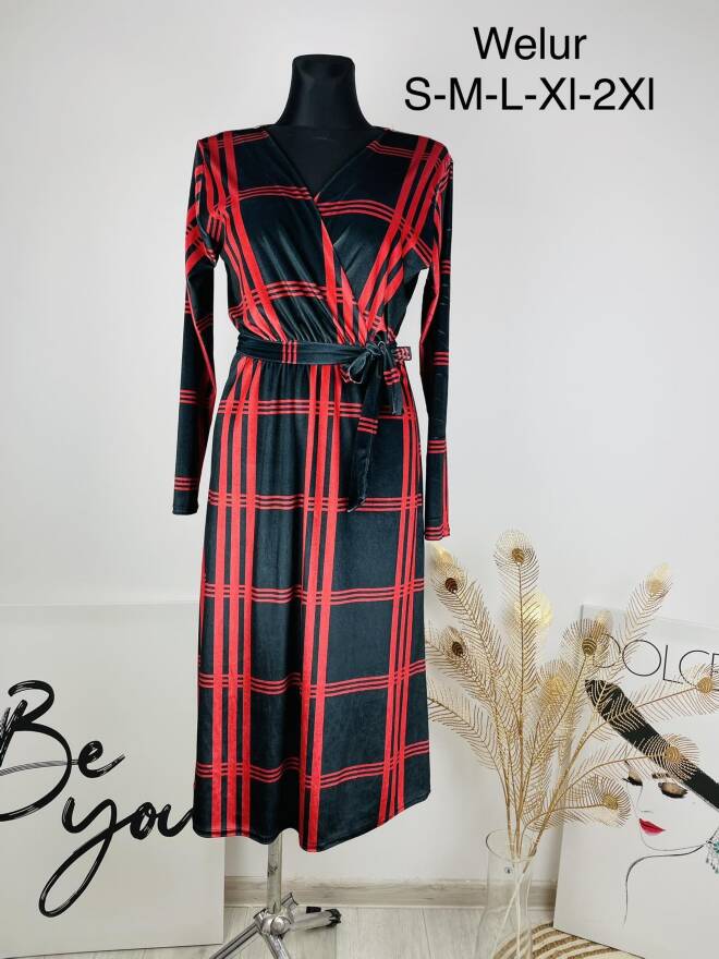 Sukienka damskie 3382 1 kolor  S-2XL (Towar Polskie) 1