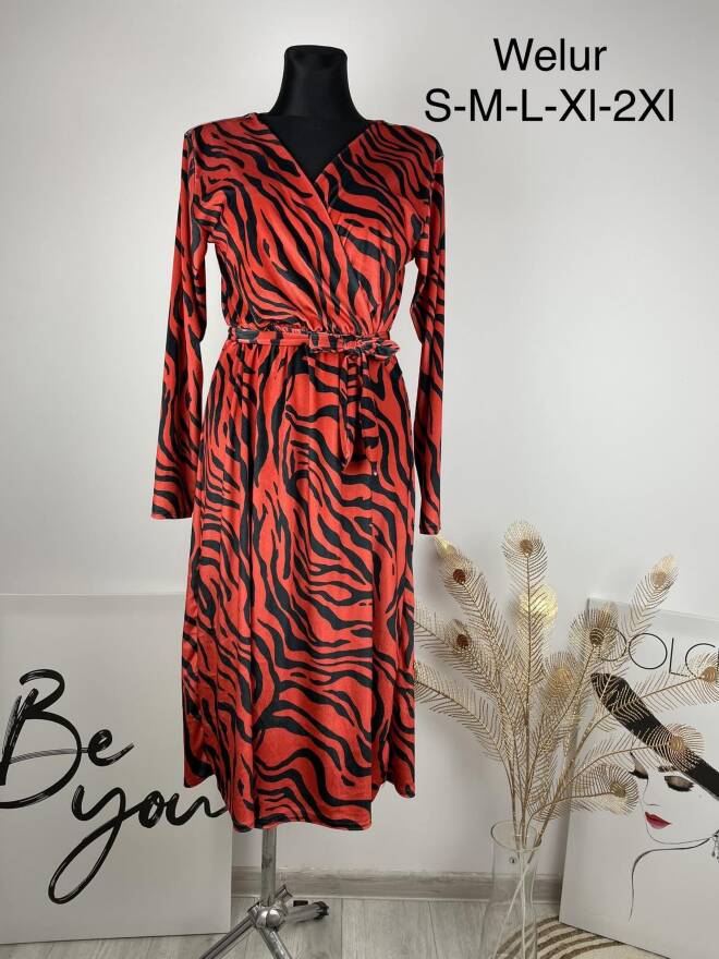 Sukienka damskie 3383 1 kolor  S-2XL (Towar Polskie) 1