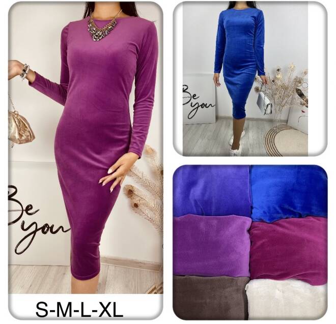 Sukienka damskie 3394 1 kolor  S-XL (Towar Polskie) 1