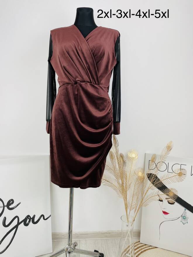 Sukienka damskie 3401 1 kolor  2XL-5XL (Towar Polskie) 1