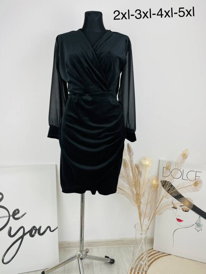 Sukienka damskie 3402 1 kolor  2XL-5XL (Towar Polskie) 1