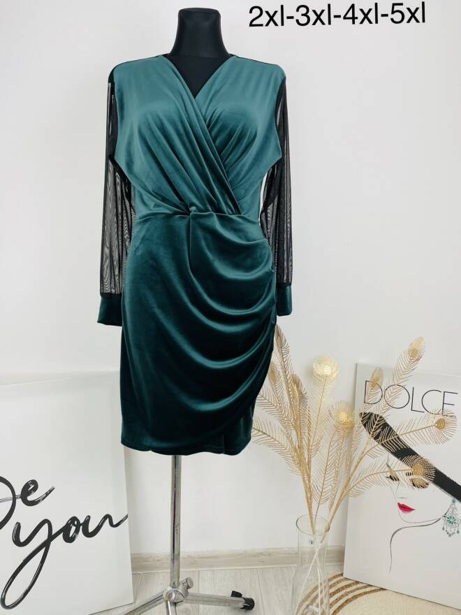 Sukienka damskie 3403 1 kolor  2XL-5XL (Towar Polskie) 1