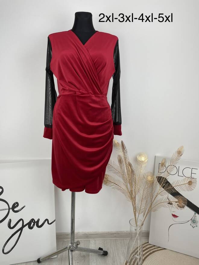 Sukienka damskie 3406 1 kolor  2XL-5XL (Towar Polskie) 1