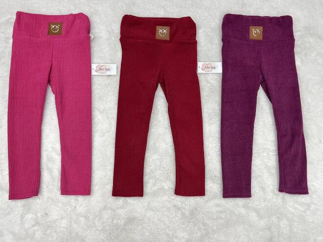 Leginsy dziewczęce 3455 1 kolor  4-14 1