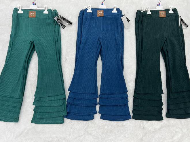 Leginsy dziewczęce 3458 1 kolor  4-14