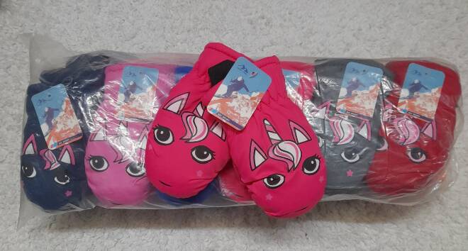 Rękawiczki dziecięce 3476 Mix KOLOR  Standard