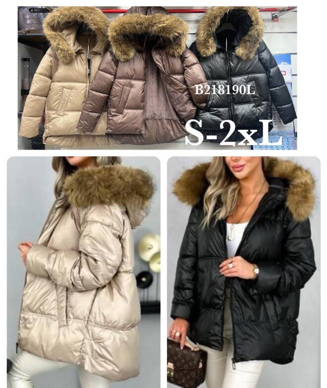 Kurtka damskie B218190L 1 kolor  S-2XL