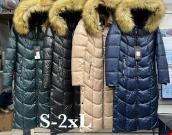 Płaszcze damskie 3770 1 kolor  S-2XL