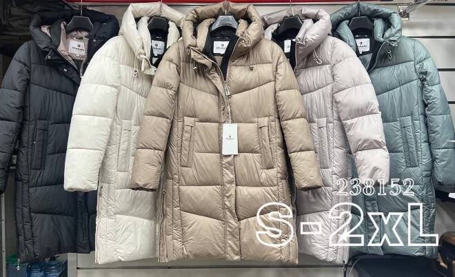 Płaszcze damskie 238152 1 kolor  S-2XL