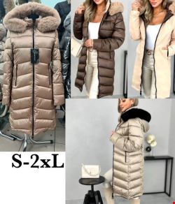 Płaszcze damskie 3778 1 kolor  S-2XL