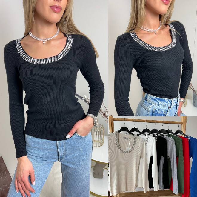 Sweter damskie 4096 Mix KOLOR  Standard 1