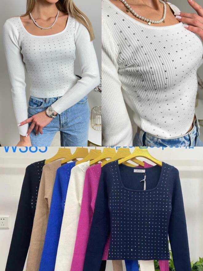 Sweter damskie 4099 Mix KOLOR  Standard