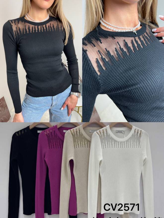 Sweter damskie CV2571 Mix KOLOR  Standard