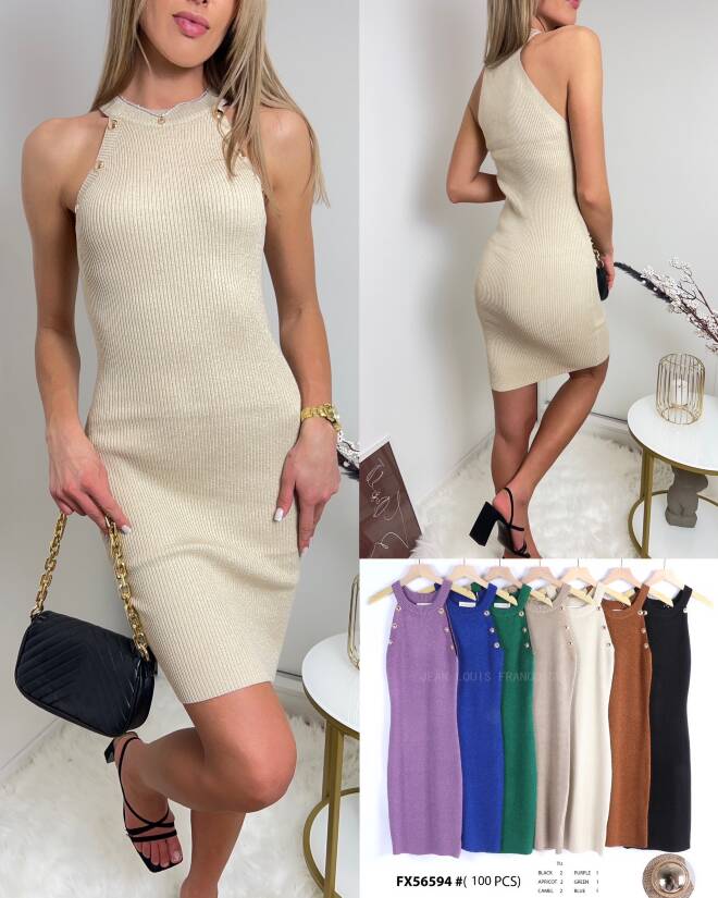 Sukienka damskie FX56594 Mix KOLOR  Standard