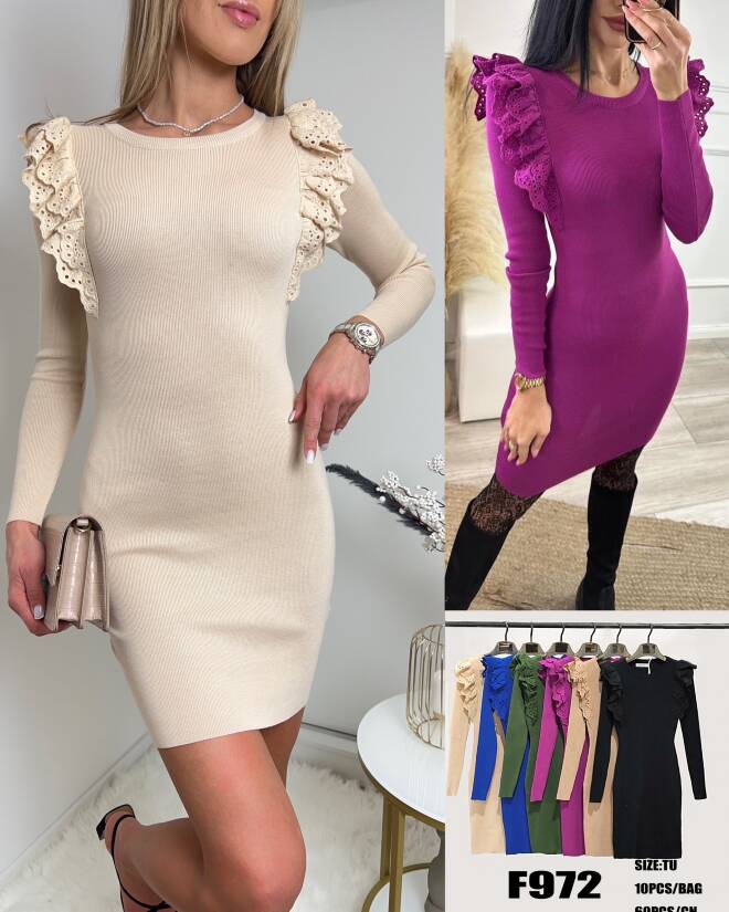 Sukienka damskie F972 Mix KOLOR  Standard 1