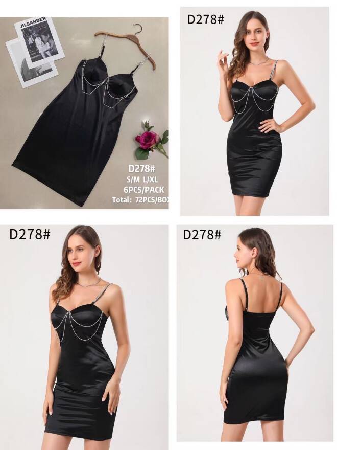 Sukienka damskie D278 Mix KOLOR  Standard 1