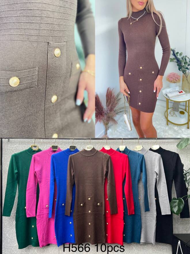 Sukienka damskie H566 Mix KOLOR  Standard 1