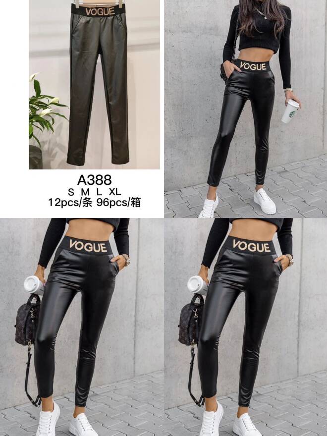 Leginsy damskie A388 Mix KOLOR  S-XL 1