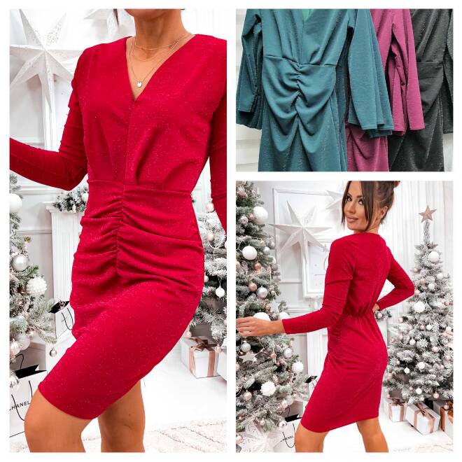 Sukien damskie 4177 1 kolor  M-3XL (Towar Polskie)